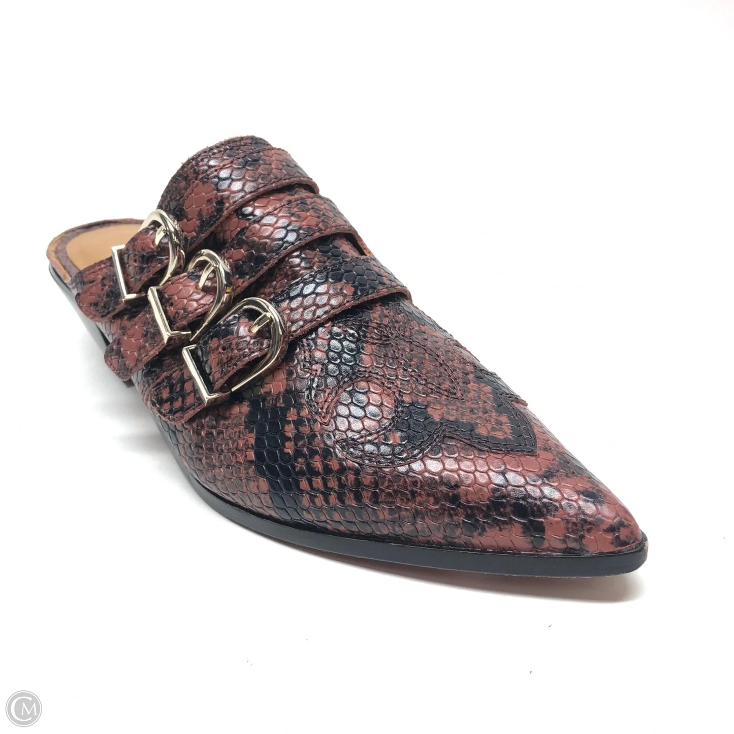 Shoes Heels Block By Joie In Animal Print, Size: 8.5