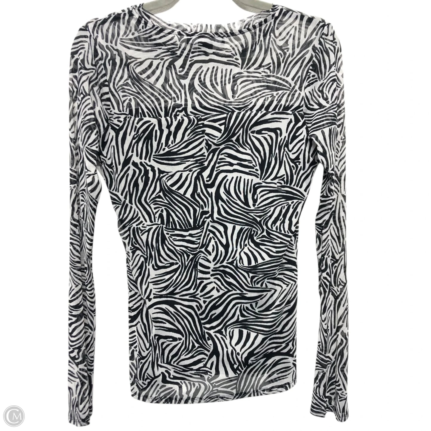 Top Long Sleeve By Sanctuary In Animal Print, Size: L