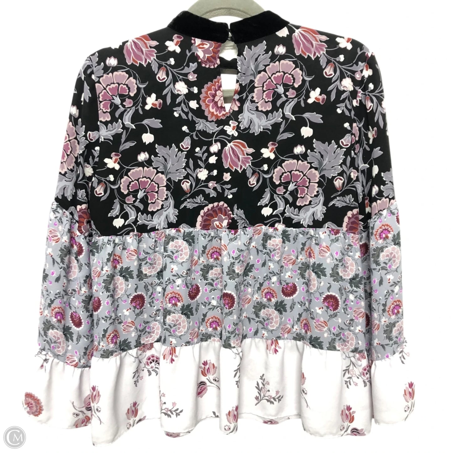 Top Long Sleeve By Loft In Multi-colored, Size: Xs