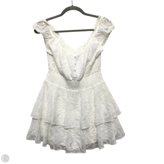 Dress Designer By Alice + Olivia In White, Size: 4