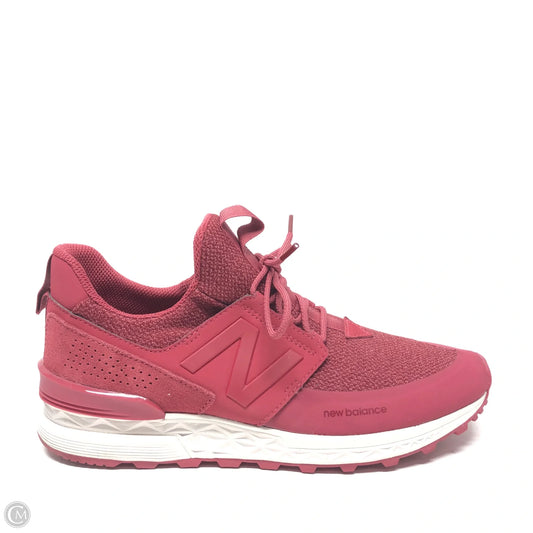 Shoes Sneakers By New Balance In Red, Size: 10.5