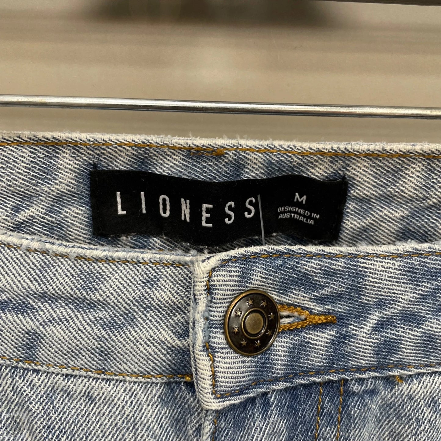 Jeans Straight By Clothes Mentor In Blue, Size: M