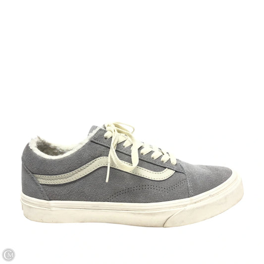 Shoes Sneakers By Vans In Grey, Size: 8