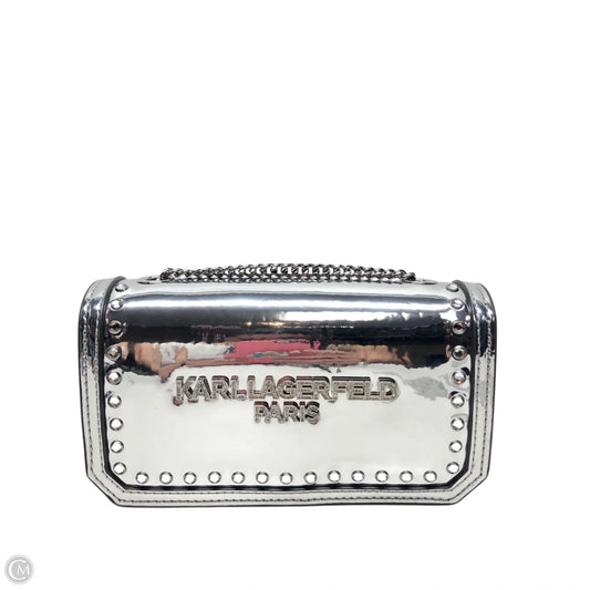 Crossbody Designer By Karl Lagerfeld, Size: Small