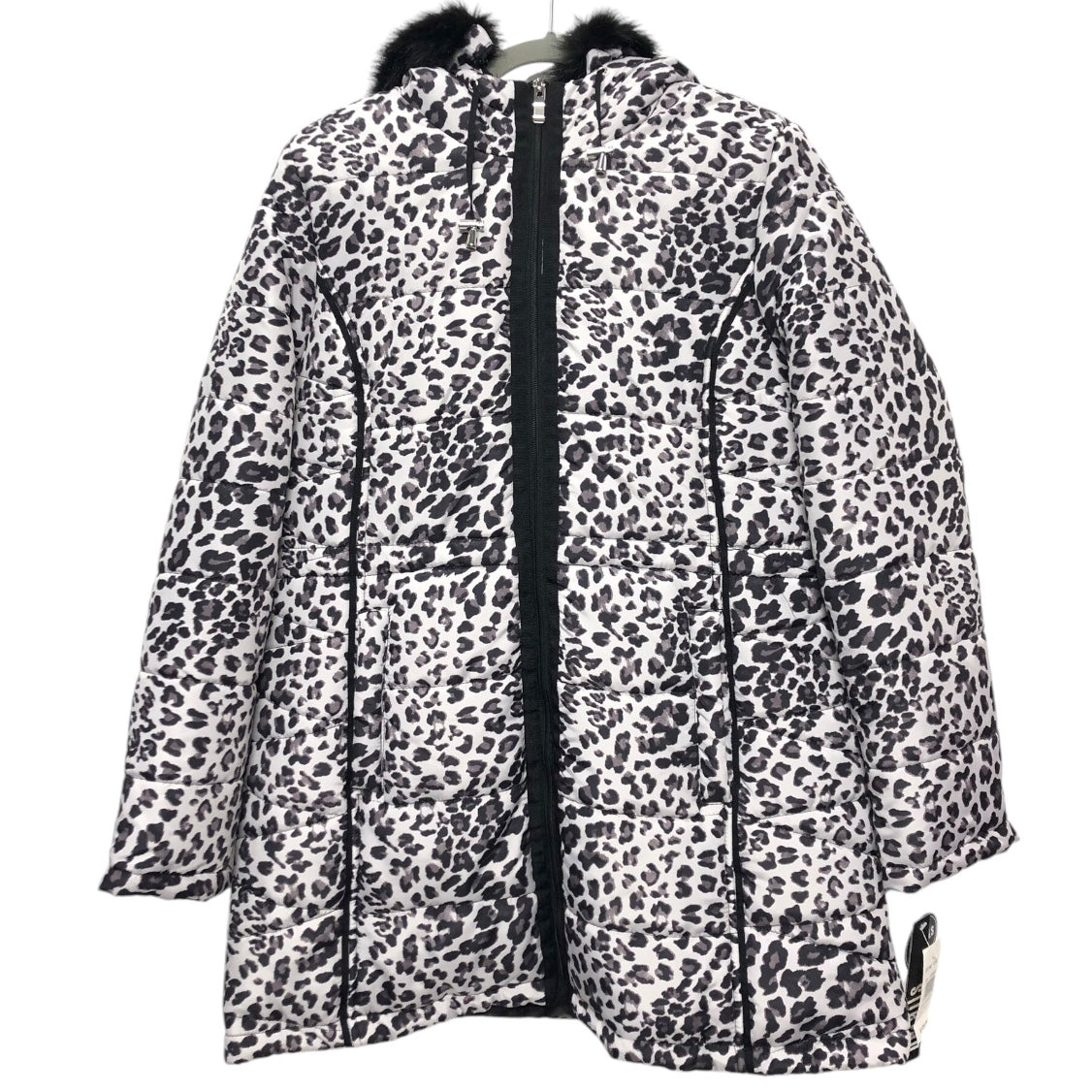 Coat Puffer & Quilted By Clothes Mentor In Animal Print, Size: M