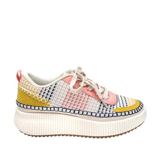 Shoes Sneakers Platform By Clothes Mentor In Multi-colored, Size: 7