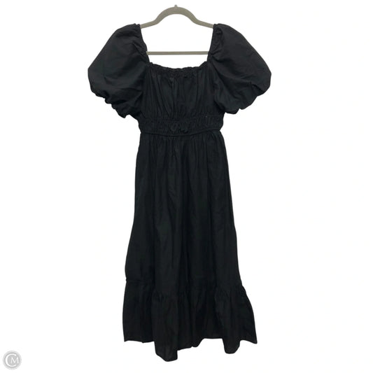 Dress Casual Midi By Clothes Mentor In Black, Size: S