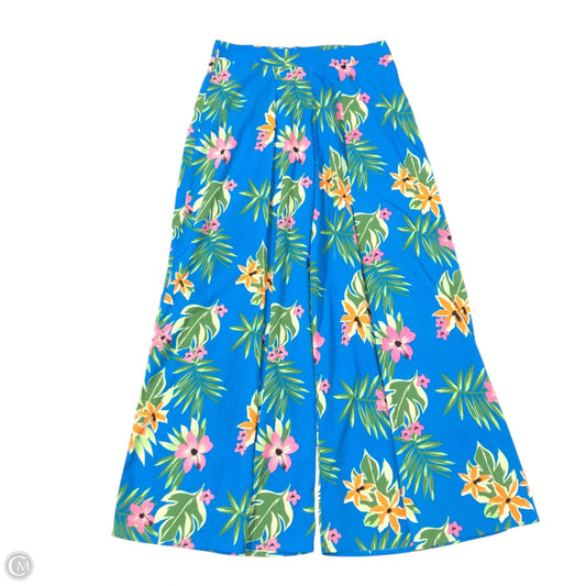 Pants Linen By Clothes Mentor In Blue, Size: L