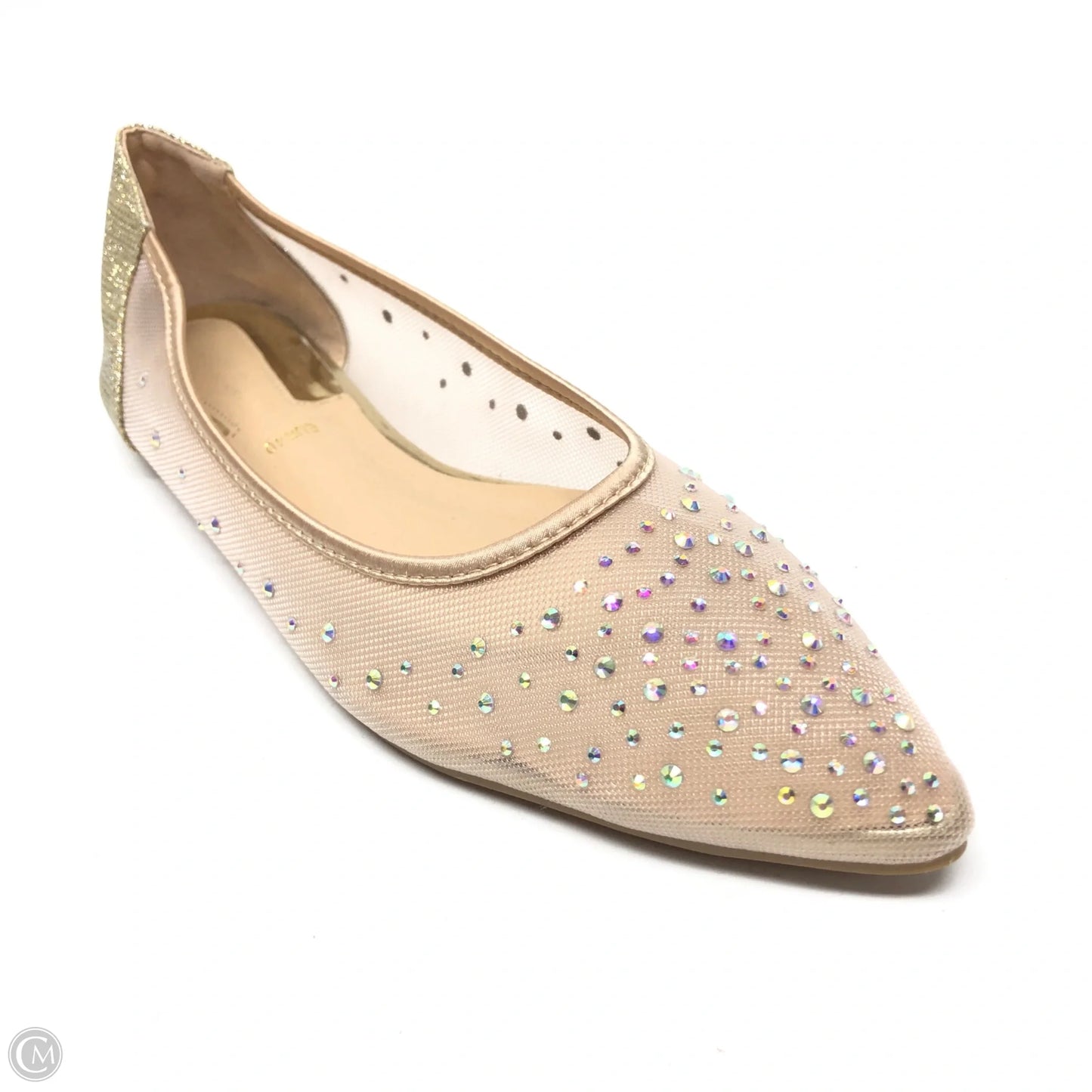 Shoes Flats By Clothes Mentor In Beige, Size: 9