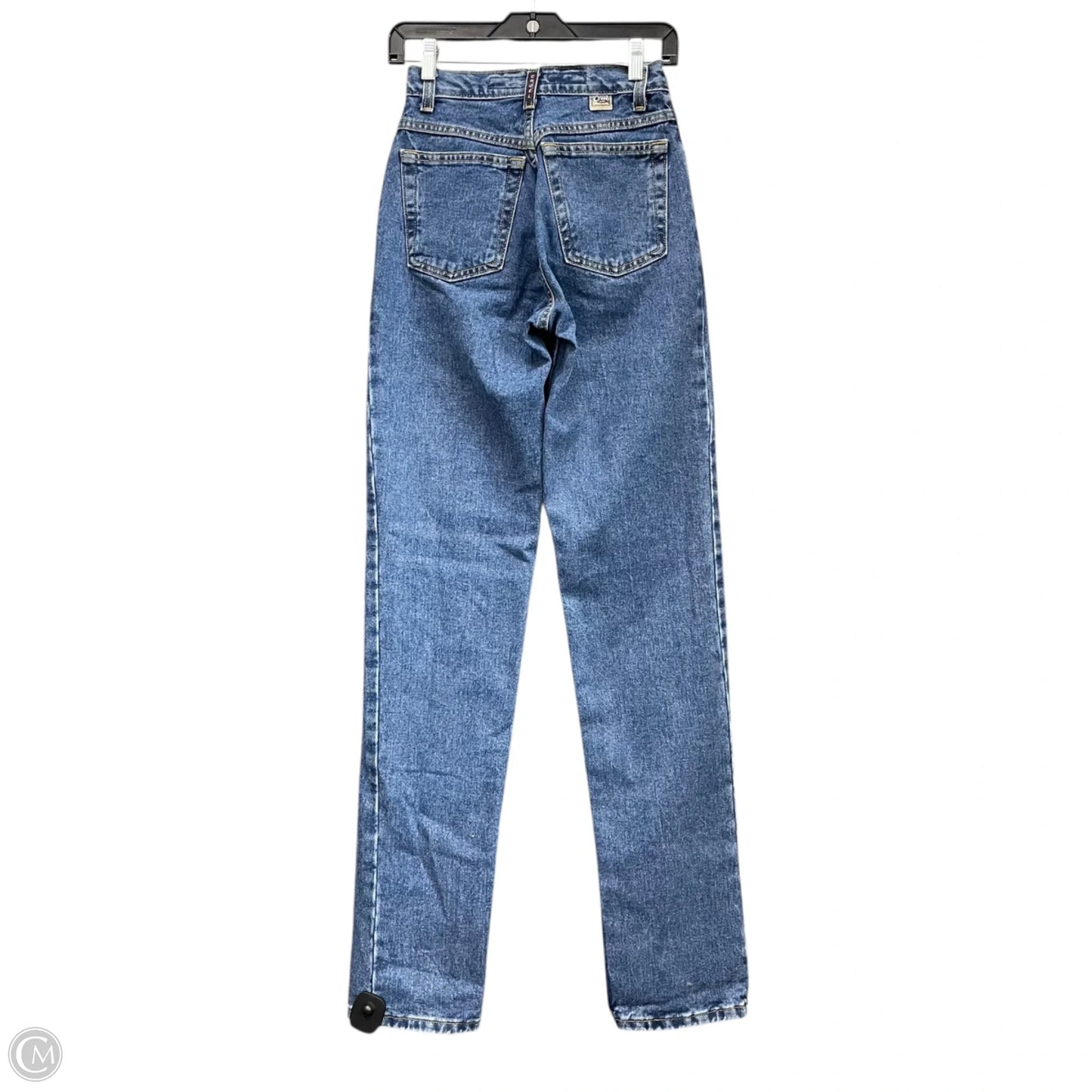 Jeans Straight By Clothes Mentor In Blue Denim, Size: 0