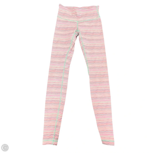 Athletic Leggings By Lululemon In Pink, Size: Xs