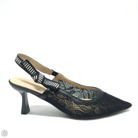 Shoes Heels Kitten By Nicole By Nicole Miller In Black, Size: 8.5