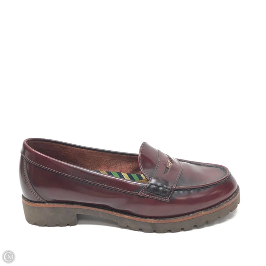 Shoes Flats By Sperry In Maroon, Size: 7