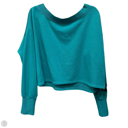 Sweatshirt Crewneck By Daily Practice By Anthropologie In Teal, Size: L