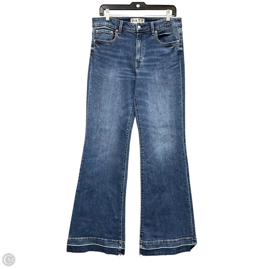 Jeans Boot Cut By Daze Denim In Blue Denim, Size: 10
