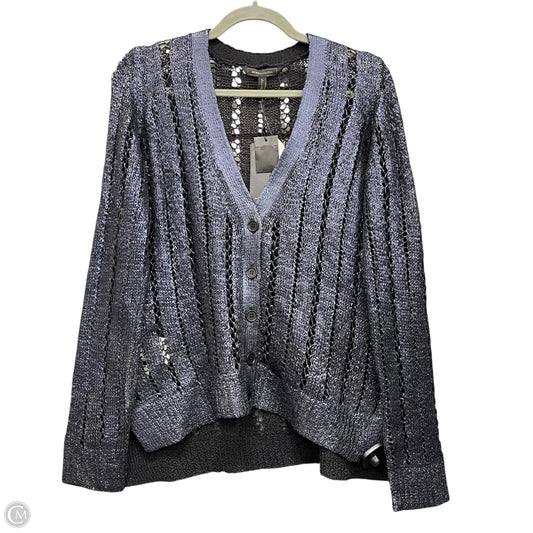 Cardigan By Bcbgmaxazria In Blue, Size: M