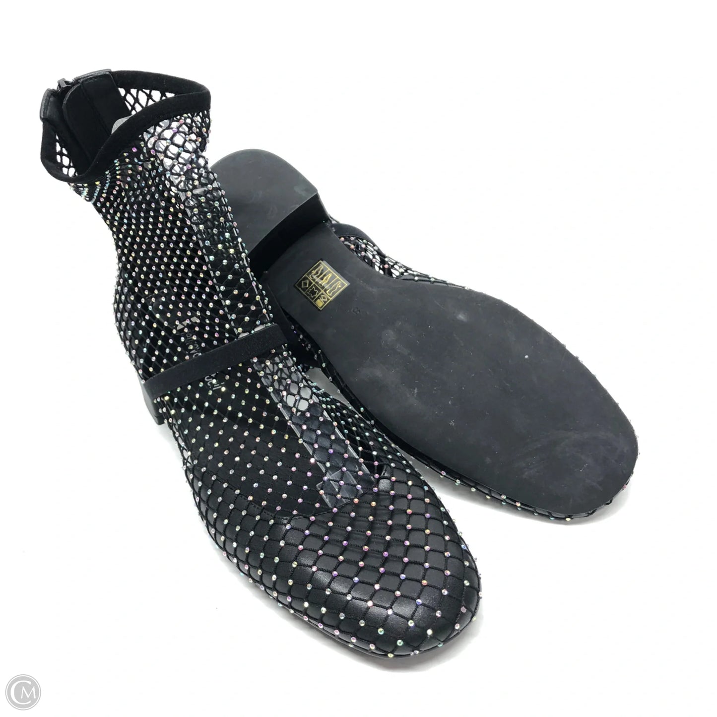 Shoes Flats By Clothes Mentor In Black, Size: 8