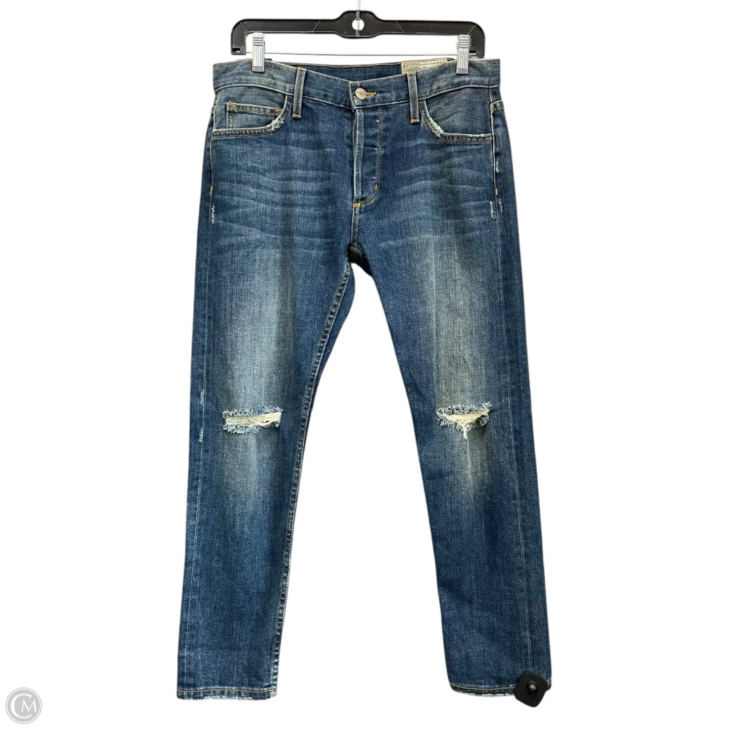 Jeans Skinny By Clothes Mentor In Blue Denim, Size: 4