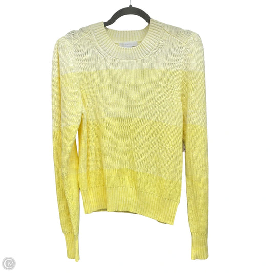 Sweater By Design History In Yellow, Size: M