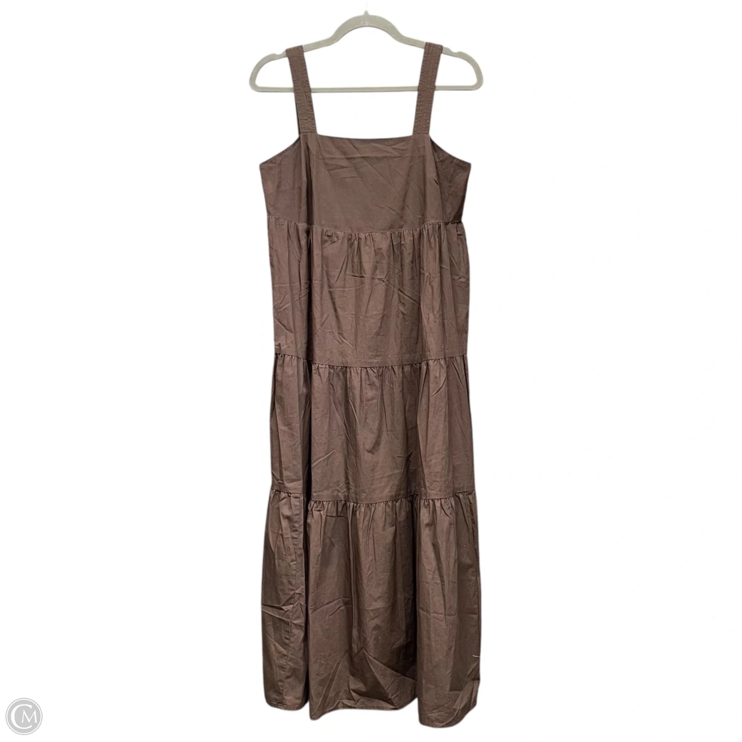 Dress Casual Midi By Haven In Brown, Size: Xs