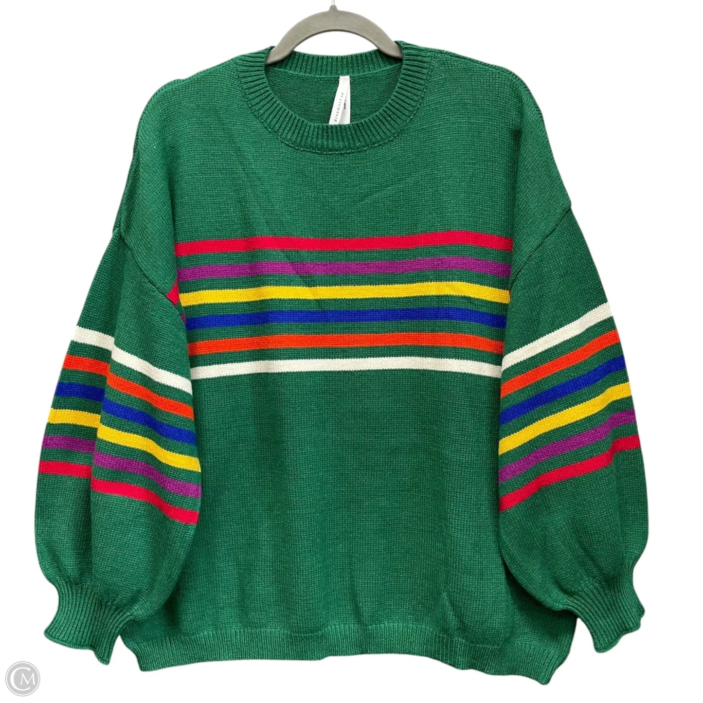 Sweater By Dreamers In Green, Size: Xl