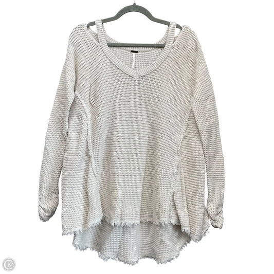 Sweater By Free People In Beige, Size: M