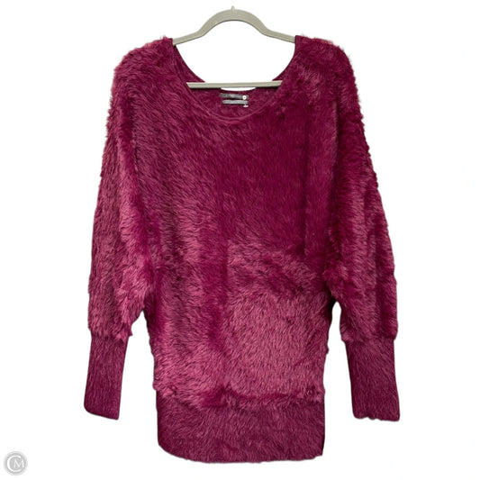 Sweater By Anthropologie In Maroon, Size: S