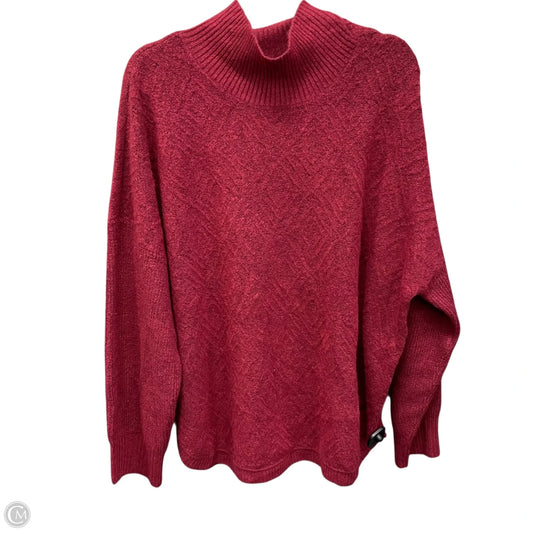 Sweater By Tribal In Red, Size: 3x