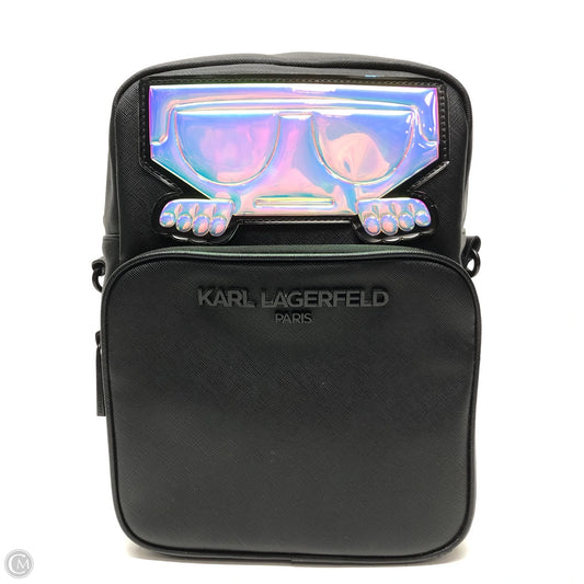 Backpack Designer By Karl Lagerfeld, Size: Medium