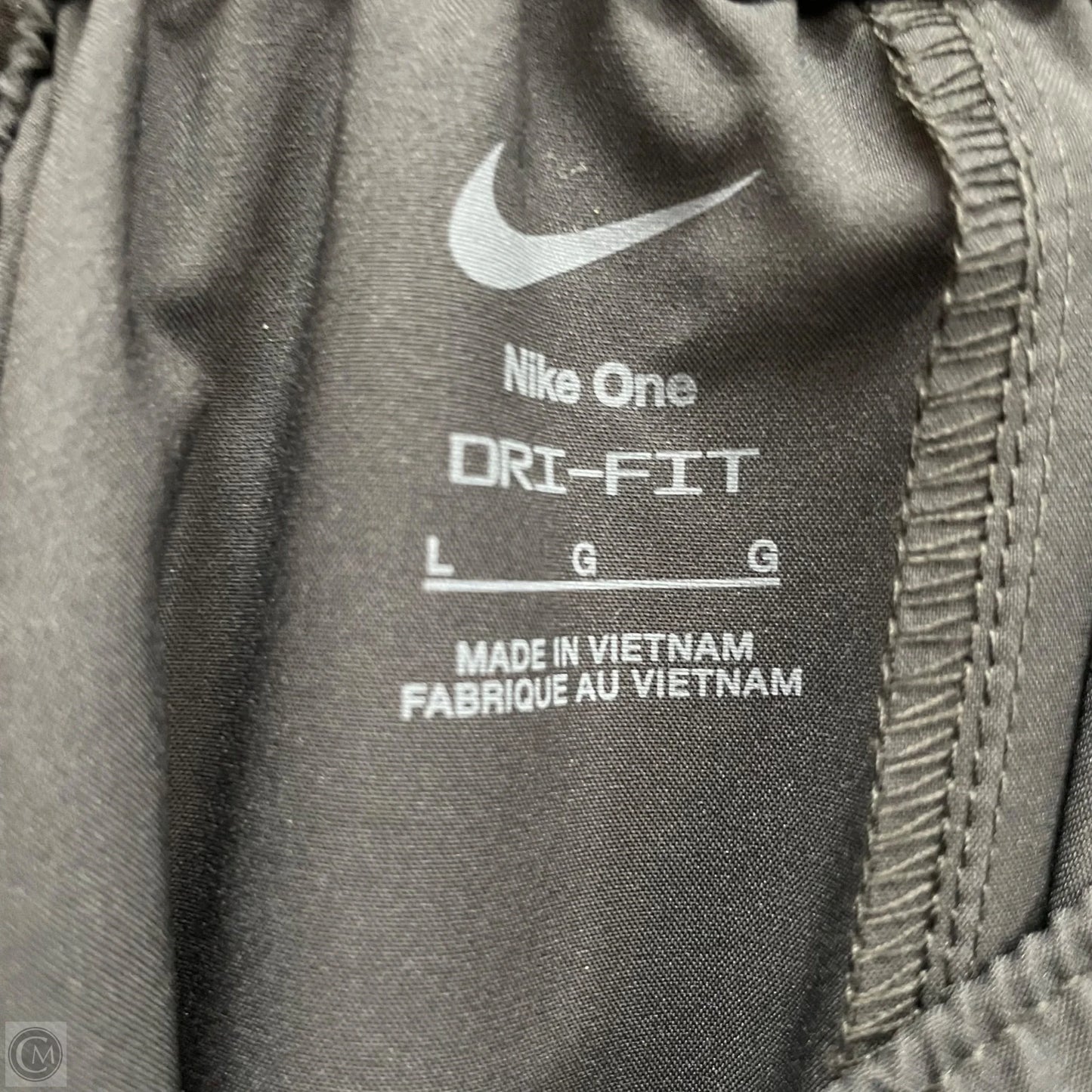 Athletic Pants By Nike Apparel In Black, Size: L