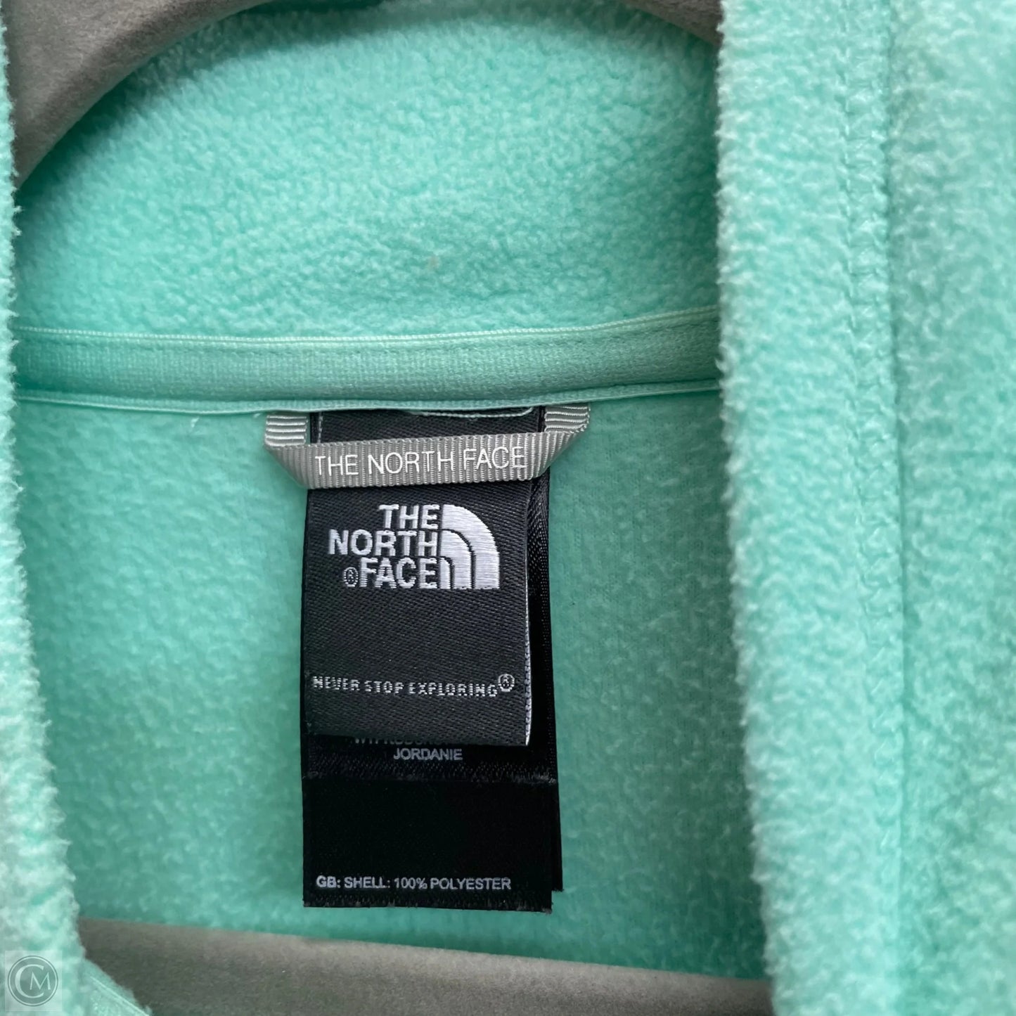 Jacket Fleece By The North Face In Teal, Size: L