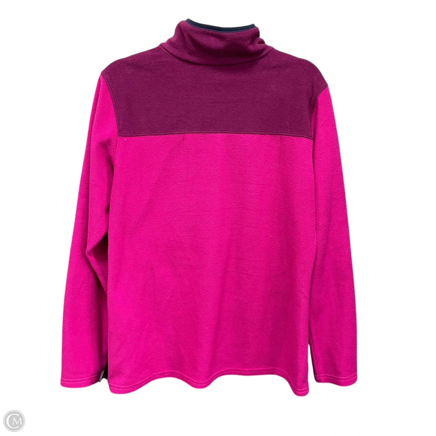 Jacket Fleece By Columbia In Pink, Size: L