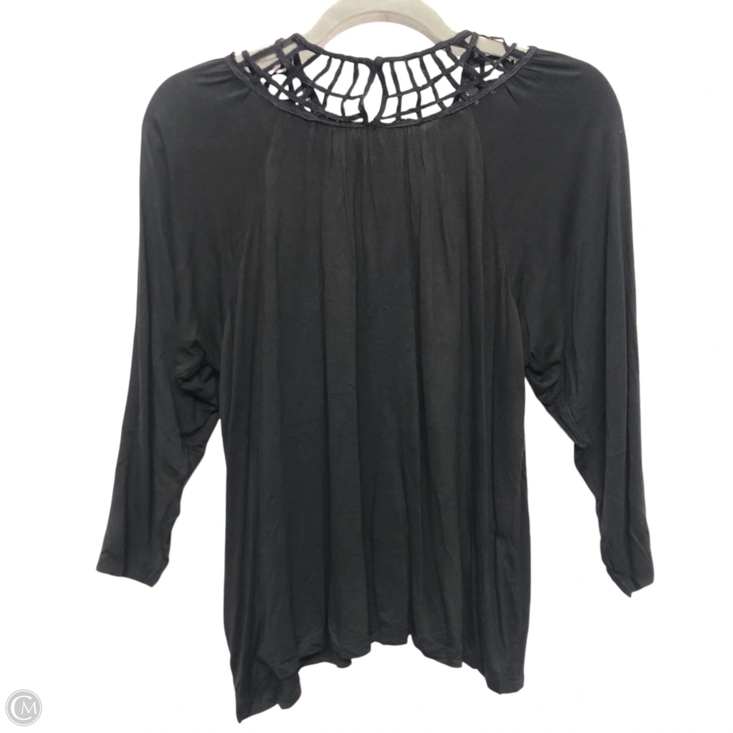Top Long Sleeve By Anthropologie In Black, Size: Xs