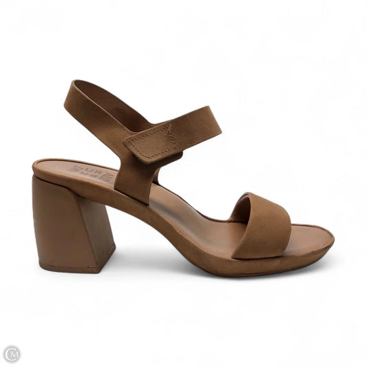 Shoes Heels Block By Naturalizer In Tan, Size: 9