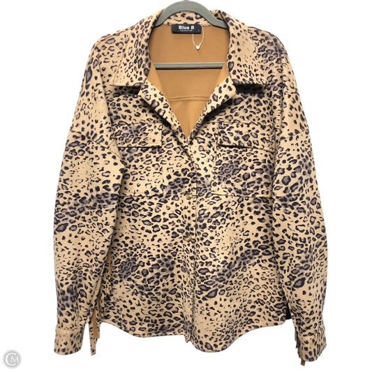Jacket Other By Blue B In Animal Print, Size: L
