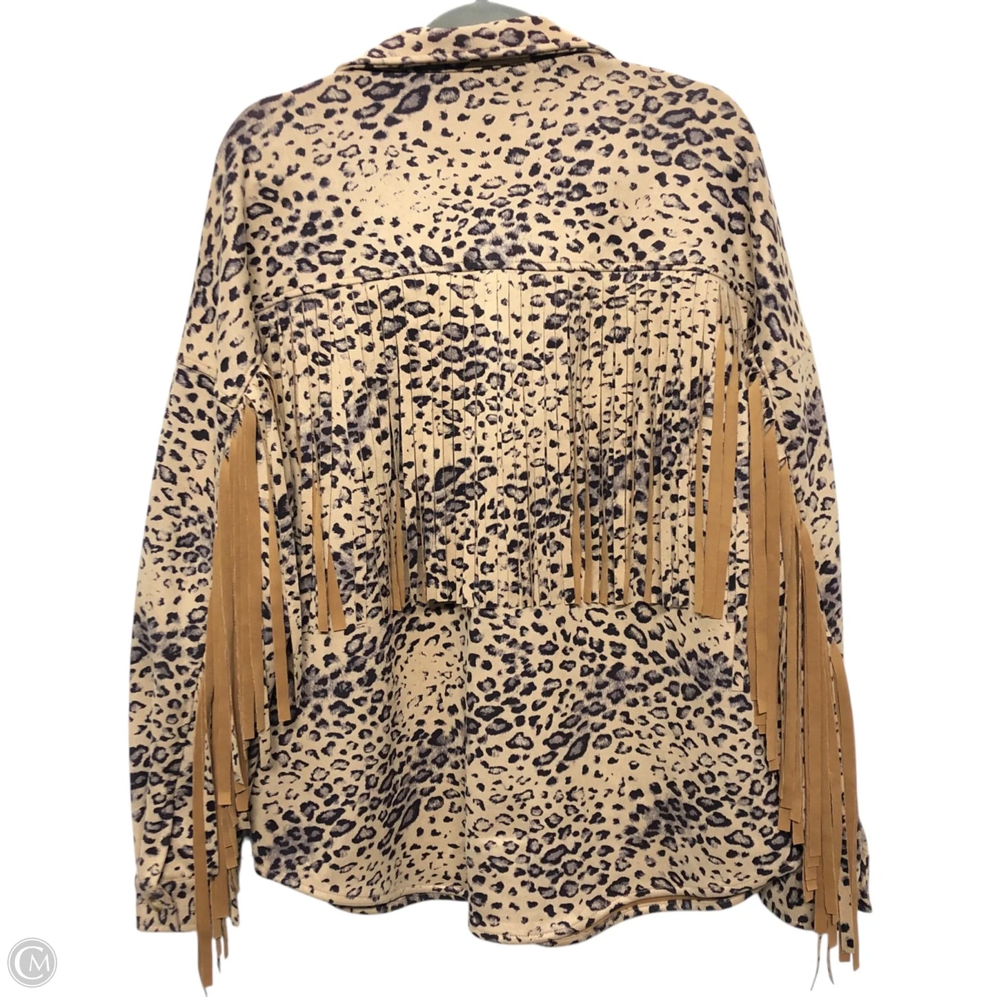 Jacket Other By Blue B In Animal Print, Size: L