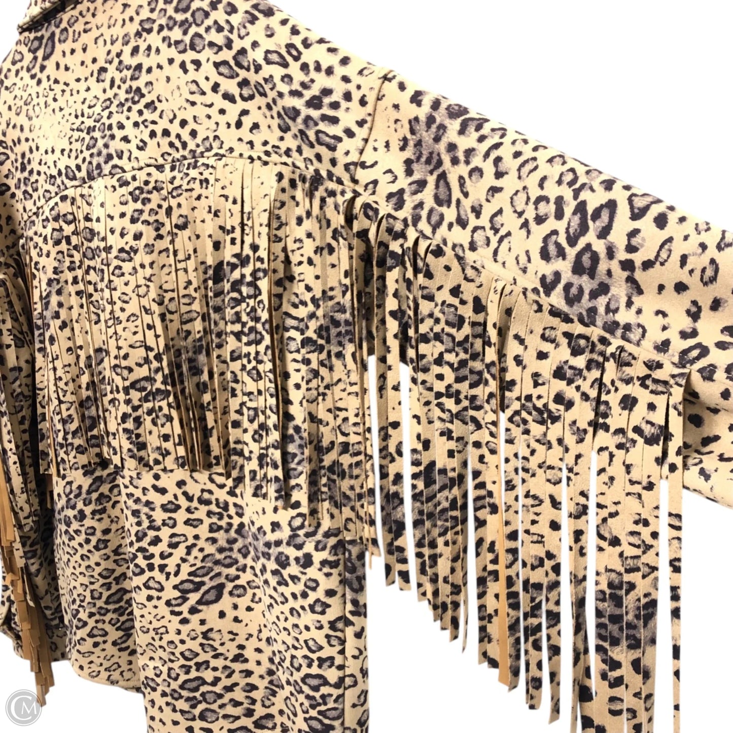 Jacket Other By Blue B In Animal Print, Size: L