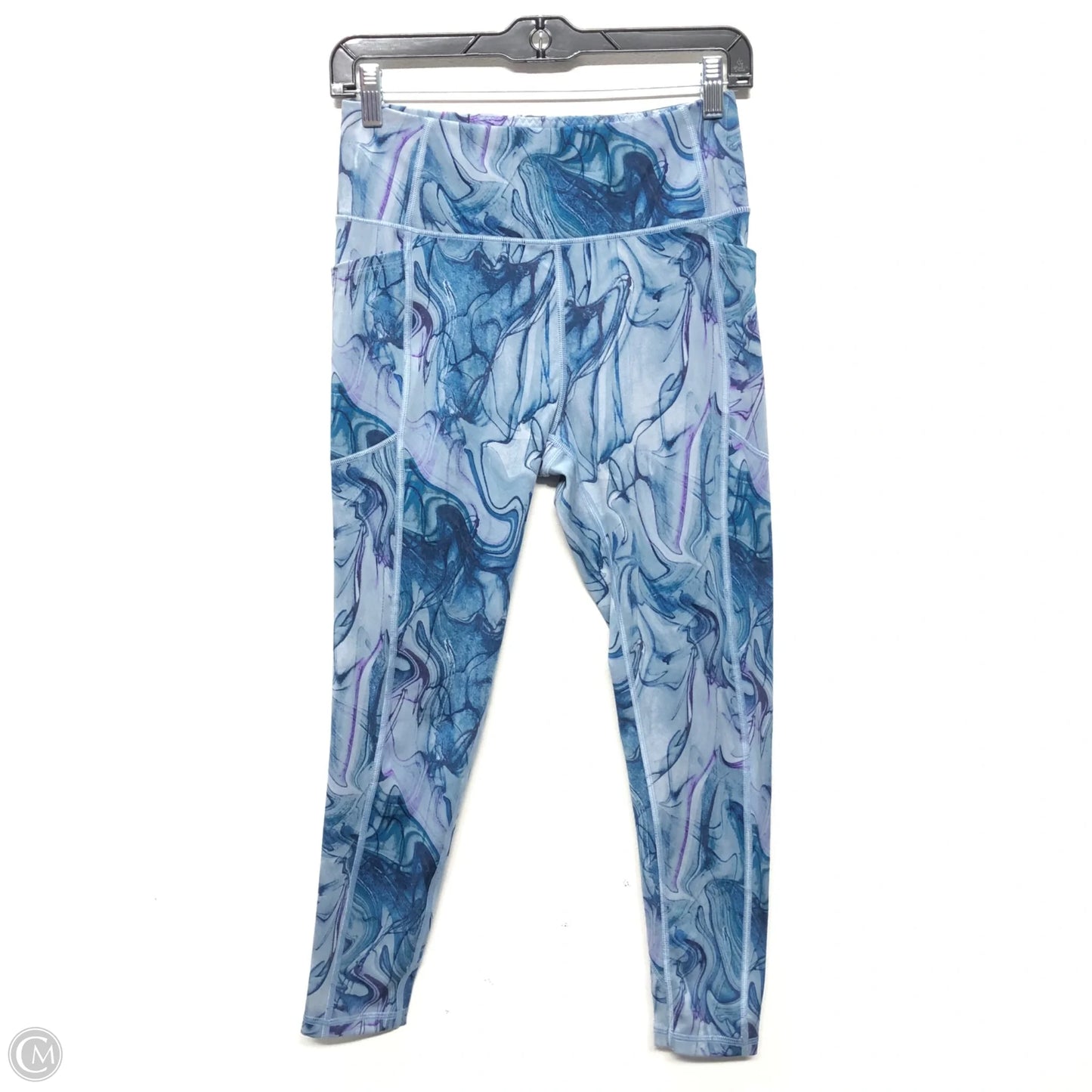 Athletic Leggings By Victorias Secret In Blue, Size: M