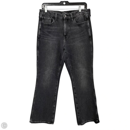 Jeans Boyfriend By Banana Republic In Black, Size: 10