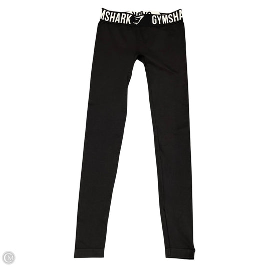 Athletic Leggings By Gym Shark In Black, Size: Xs