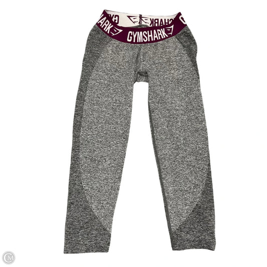 Athletic Leggings By Gym Shark In Grey, Size: Xs