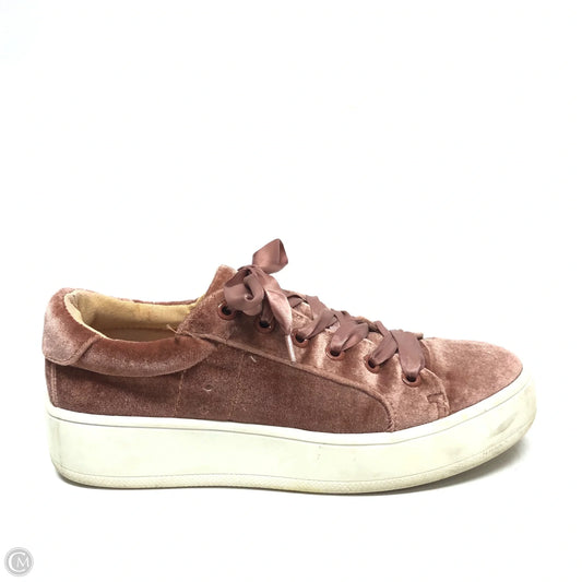 Shoes Sneakers By Steve Madden In Pink, Size: 7.5