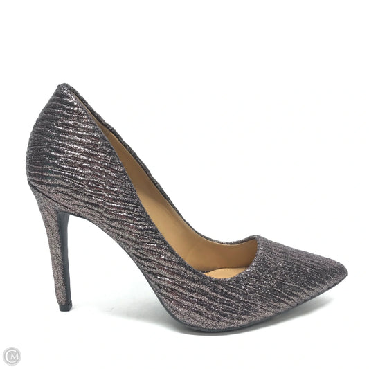 Shoes Heels Stiletto By Jessica Simpson In Grey, Size: 7