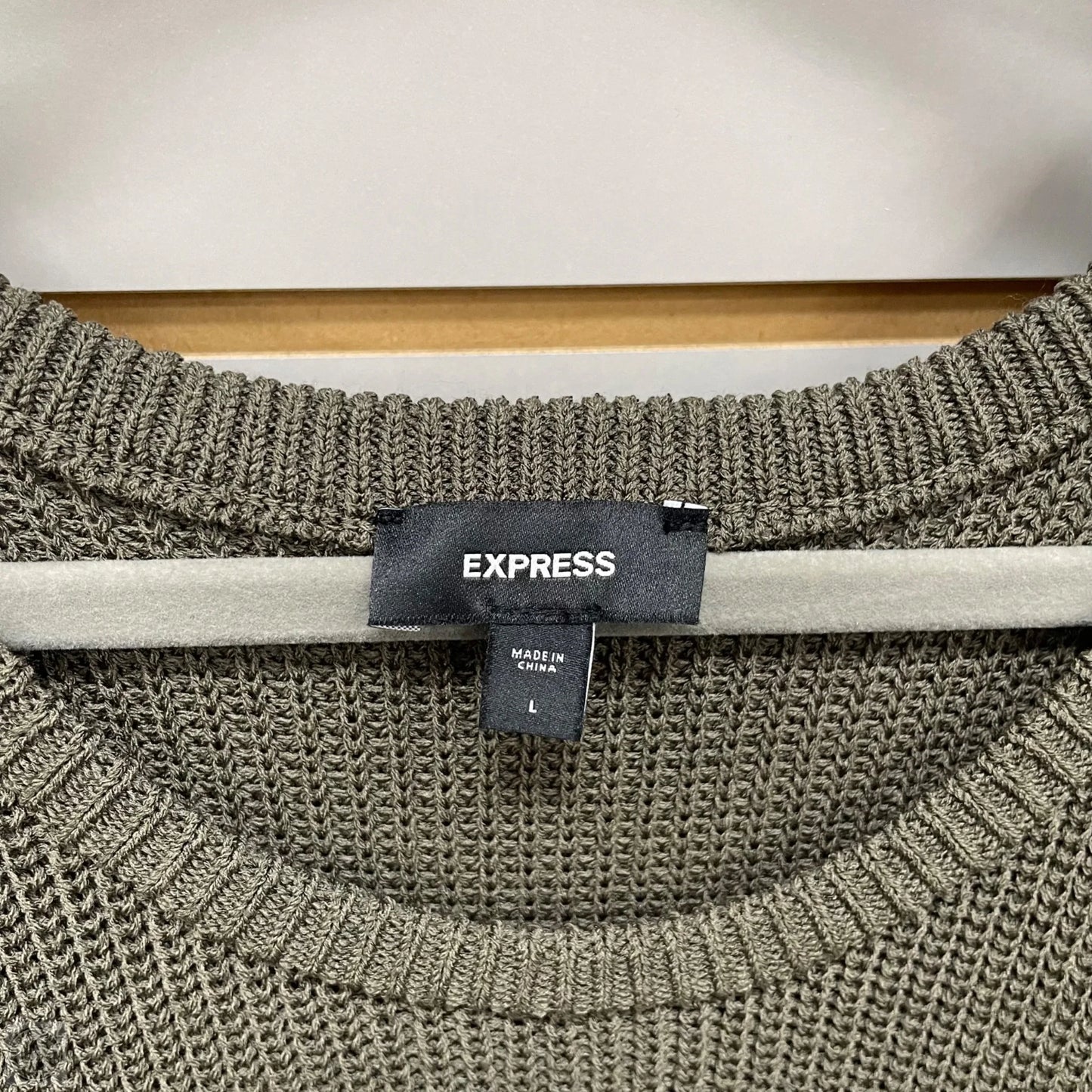 Dress Casual Maxi By Express In Green, Size: L