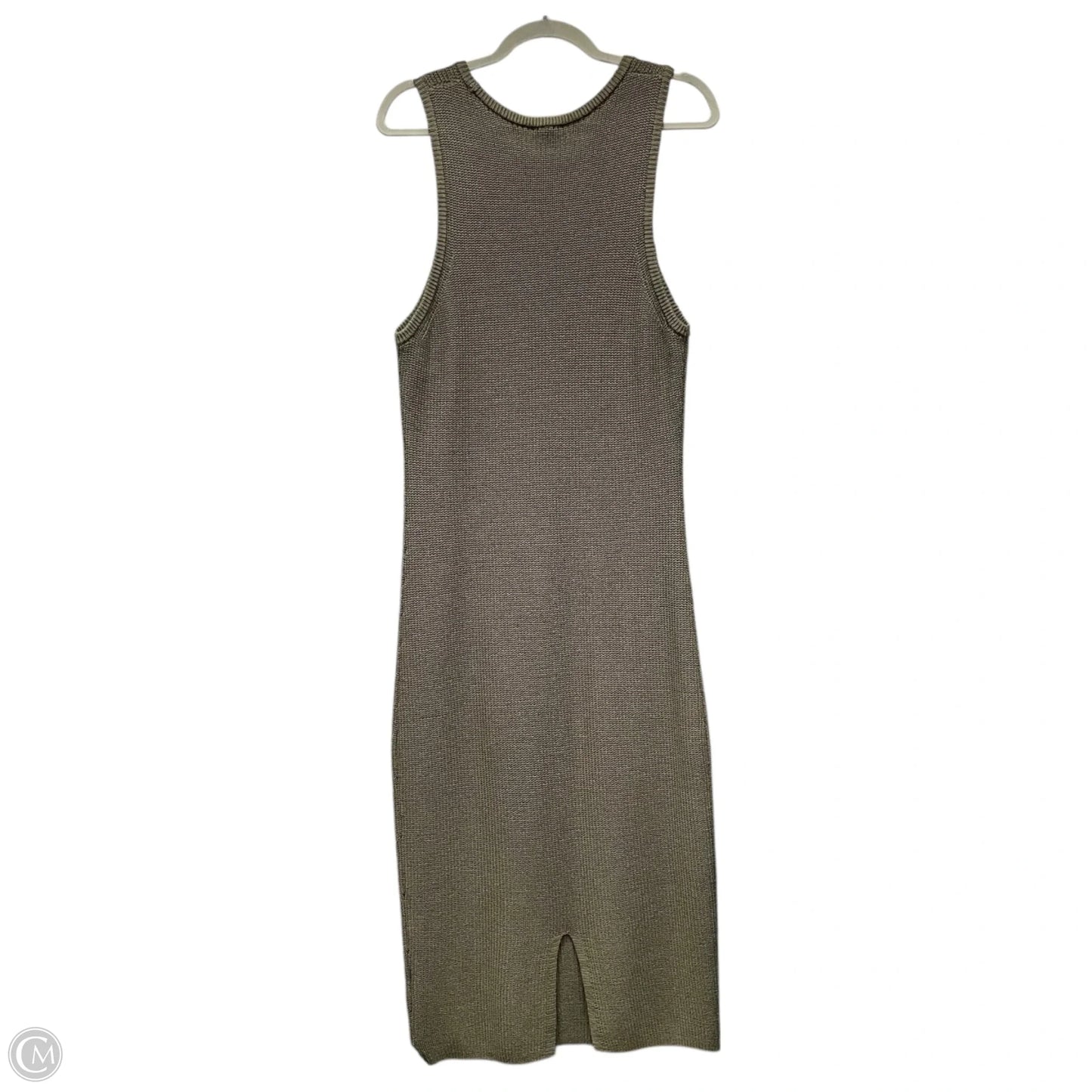 Dress Casual Maxi By Express In Green, Size: L