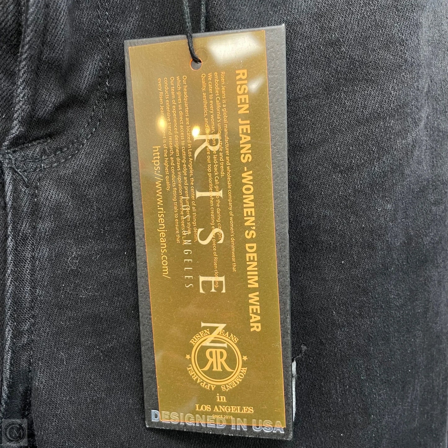 Jeans Skinny By Risen In Black, Size: 0