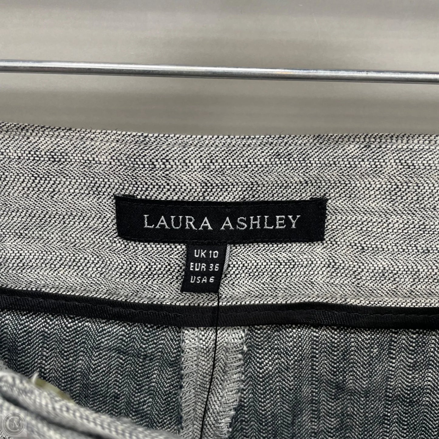 Pants Dress By Laura Ashley In Grey, Size: 6