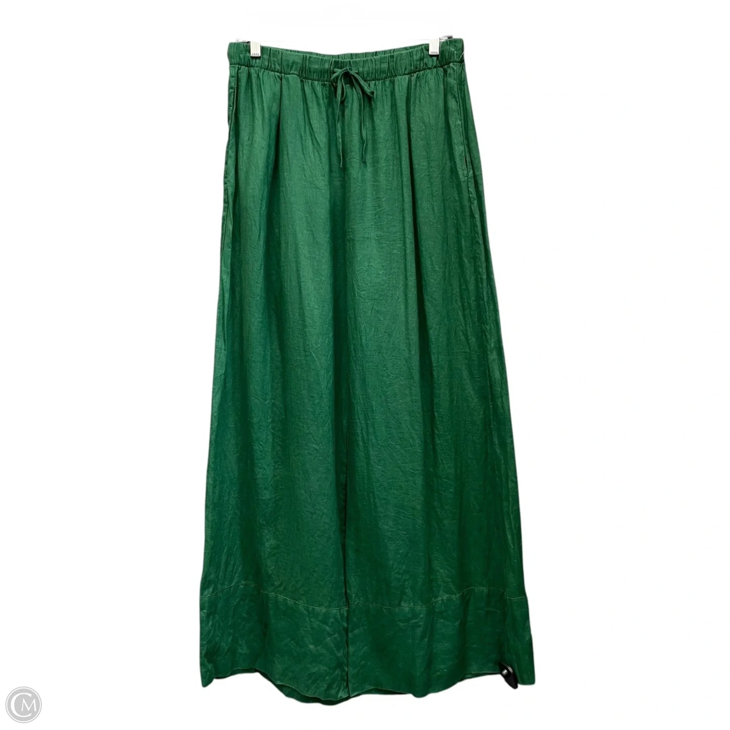 Top 2pc Long Sleeve By Zara In Green, Size: L