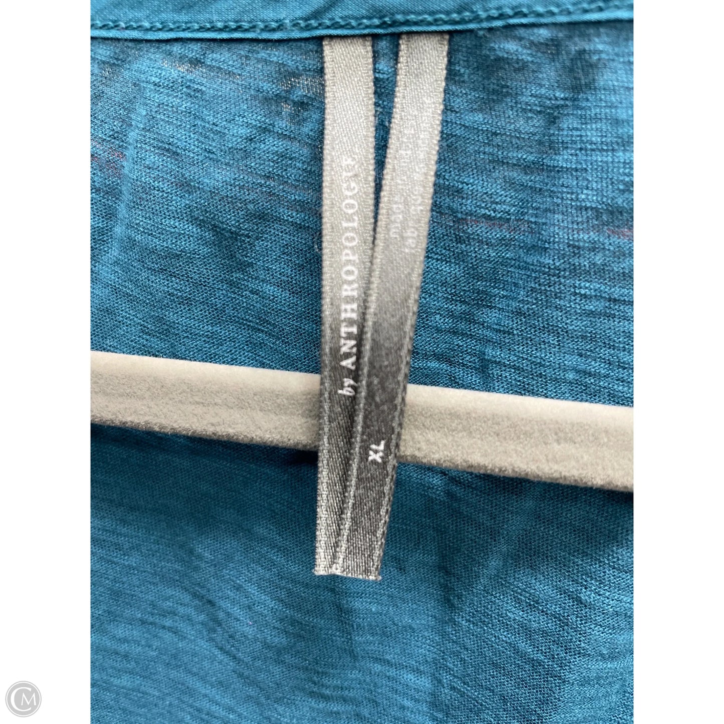 Top Long Sleeve By Anthropologie In Blue, Size: Xl