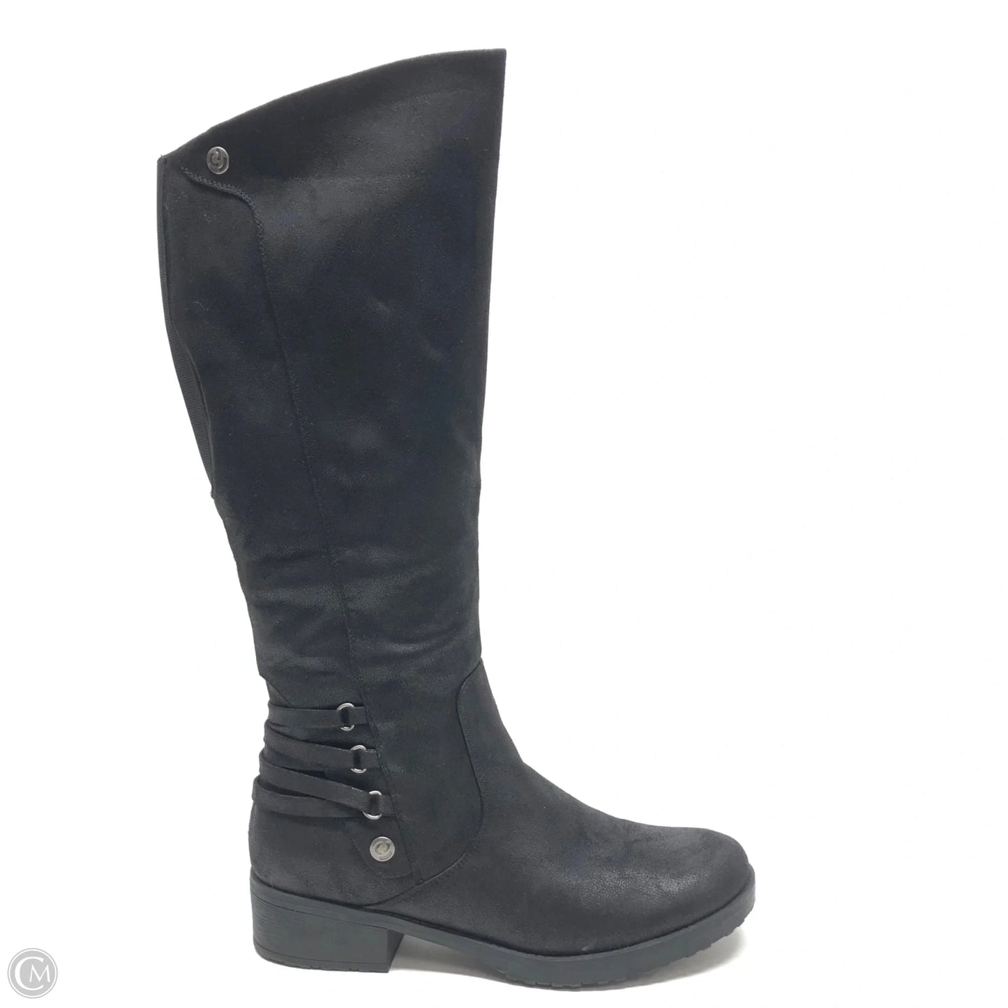 Boots Knee Flats By Bare Traps In Black, Size: 9